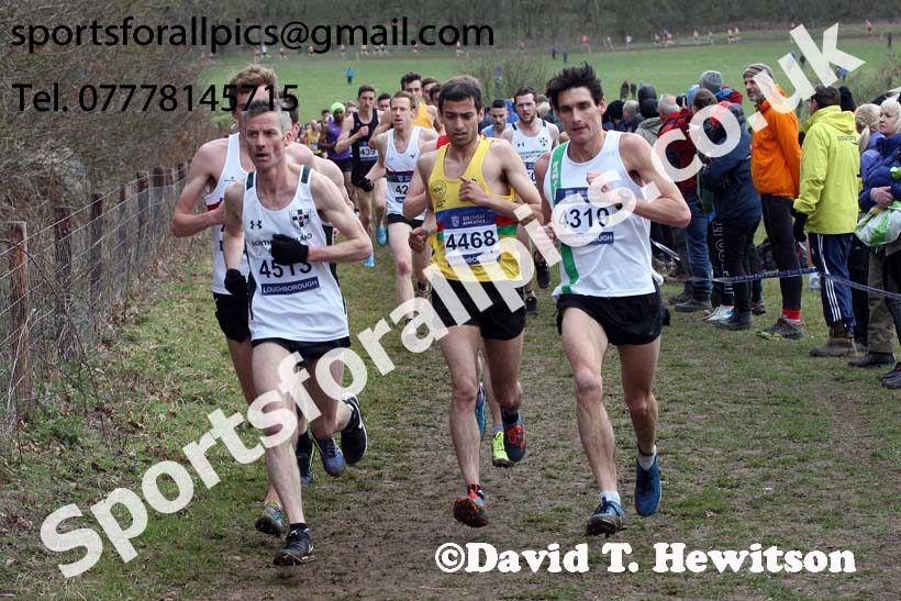 Senior mens 2019 British Athletics Inter Counties Cross Country, Prestwood Hall, Loughborough. Photo:  David T. Hewitson/Sports for All Pics
